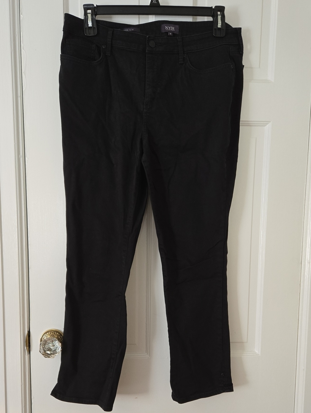 NYDJ Black Boot Cut Jean Pants